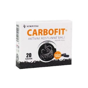 Carbofit aktivované rostlinné uhlí 20tob Dacom