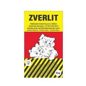 ZVERLIT červený hrubá s vůní Podestýlka kočka 10kg