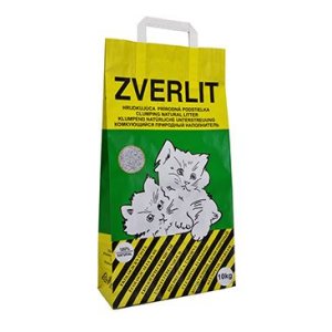 ZVERLIT zelený hrubá Podestýlka kočka 10kg