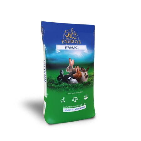 Krmivo pro králíky ENERGYS Gold Forte granulované 25kg