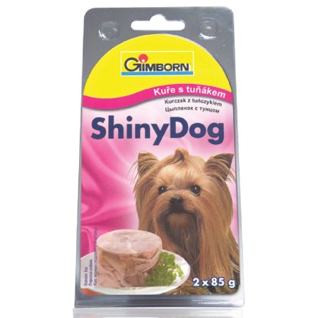 Gimborn konz. ShinyDog tuňák/kuře 2x85g
