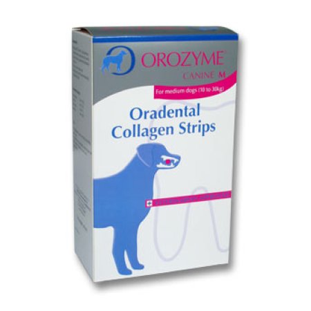 Orozyme enzym.plátky žvýkací pro psy M 141g