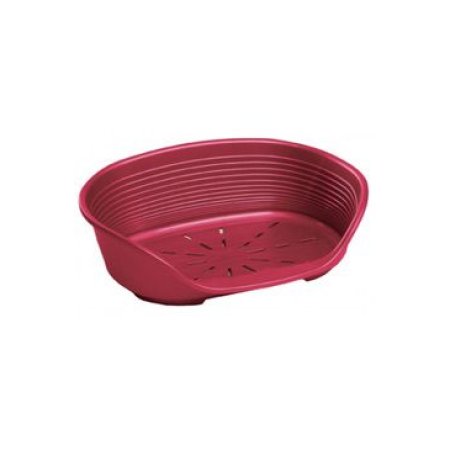 Pelech plast SIESTA DLX 8 bordo 82x59,5x25cm FP 1ks