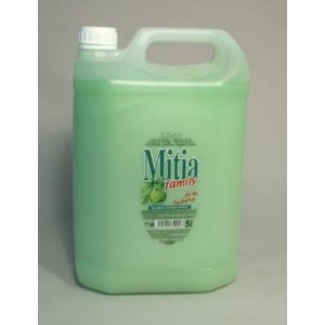 Mýdlo tekuté Mitia Family Zelené jablko 5l