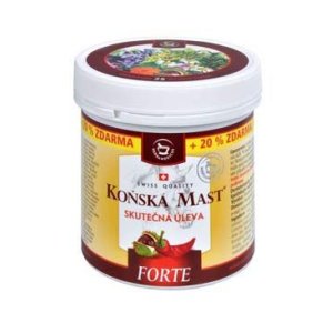 Koňská mast hřejivá Forte 250ml