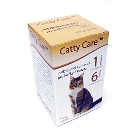 Catty Care Probiotika pro kočky a koťata plv 100g