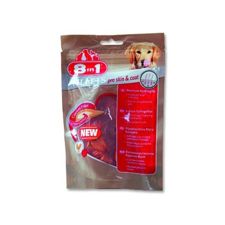Pochoutka 8in1 Fillets pro skin&coat S 80g