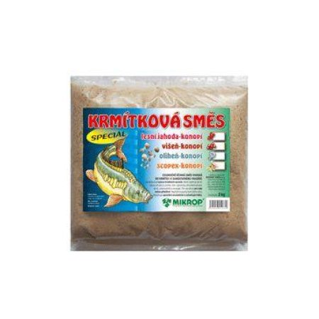 Krmítková směs scopex - konopí 2kg