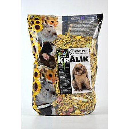 FINE PET Zakrslý králík premium 800g