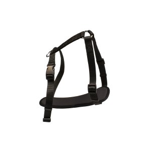 PROFIZOO Popruhový postroj s náprsenkou č.5 - 6 (25mm, OK 65-98cm, OH 60-100cm) černá