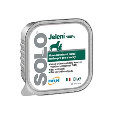 SOLO Cervo 100% (jelen) vanička 100g