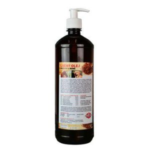 Lněný olej pro koně a psy ZEUS 1000ml