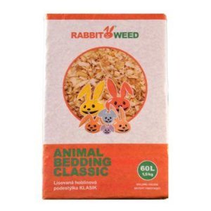 Hobliny podestýlka lis. KLASIK RabWeed 60 l /1,5 kg
