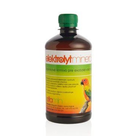 Elektrolyt minerál pro Exotické ptactvo 500ml