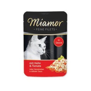Miamor Cat Filet kapsa kuře+rajče ve šťávě 100g