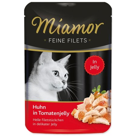 Miamor Cat Filet kapsa kuře+rajče ve šťávě 100g