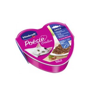 Vitakraft Cat Poésie konz. šťáva treska,těst,rajče 85g