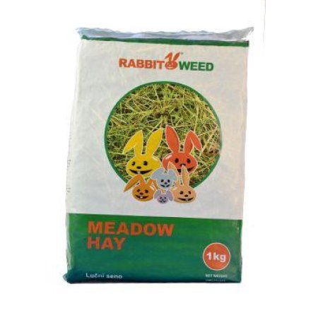 Seno luční RabbitWeed 1kg 40 l