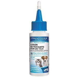 Francodex Roztok čistící na oči štěně, kotě 60ml
