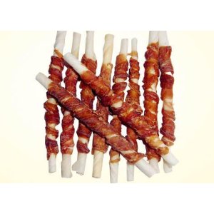 Tyčinka z buvolí kůže obalená kachním masem 250g