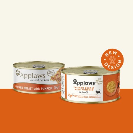 Applaws konzerva Cat kuřecí prsa a dýně 70g 
