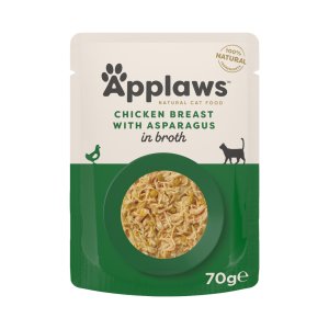 Applaws kapsička Cat kuřecí prsa a chřest 70 g