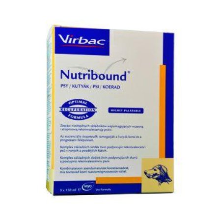 Virbac Nutribound Dog 3 x 150 ml