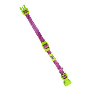 Obojek nylon CLUB C 32cmx10mm světle fialový FP 1ks