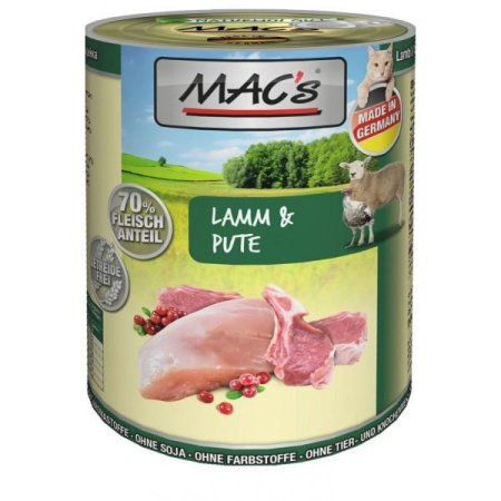 MACs Cat konzerva jehně a krůta 200g