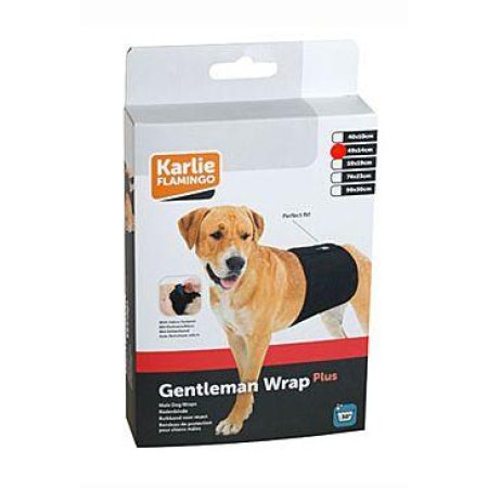 Inkontinenční kalhoty pro psy černé 49x14cm