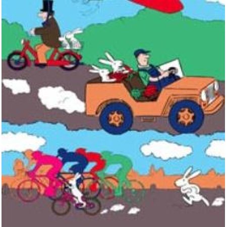 PROFIZOO Deka dvouvrstvá 4R Edice Bob a Bobek 135x125cm (bav + rouno)