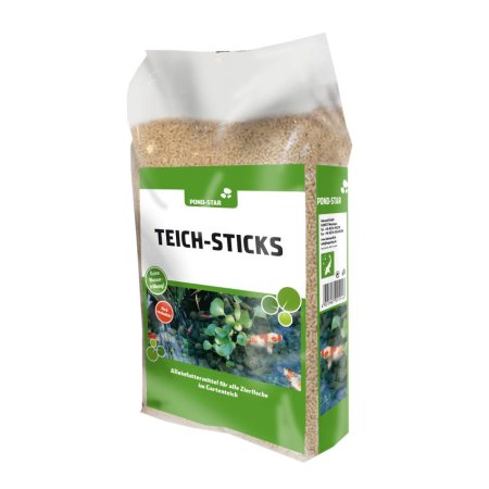 Pond Star Teich-Sticks extrudát 7l (PE pytlík)