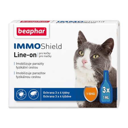 BEAPHAR Line-on IMMO Shield pro kočky 3 ml