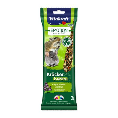 Tyčinky VITAKRAFT Emotion kracker malí hlodavci herbal 75 g