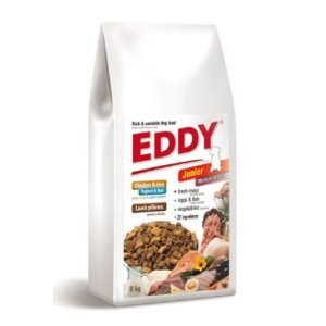 EDDY Junior Medium Breed polštářky s jehněčím 8kg