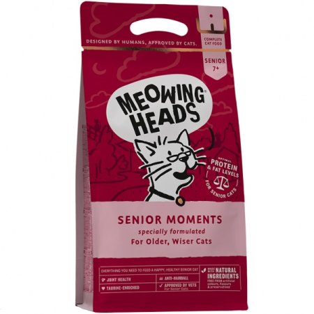 MEOWING HEADS Senior Moments NEW 1,5kg