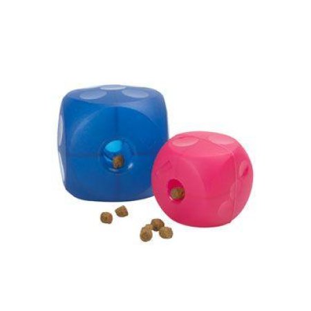 Hračka pes BUSTER Soft Mini Cube purpurová 10cm