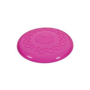 Hračka pes FRISBEE TPR POP 23 cm růžová Zolux