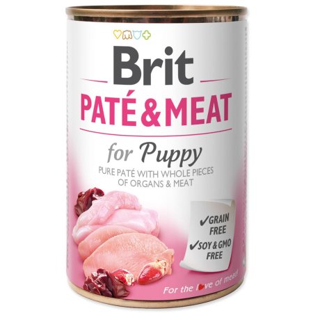 Brit Dog Paté & Meat Puppy 400g