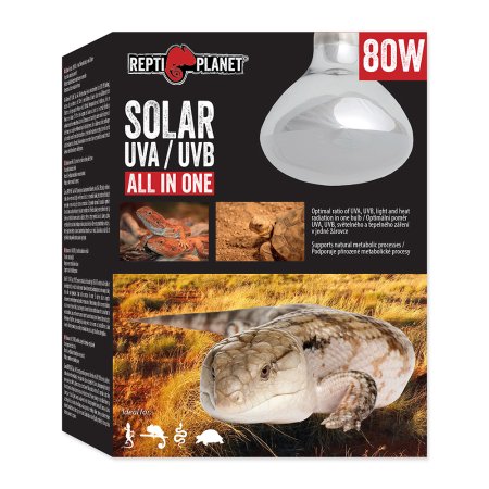 Žárovka REPTI PLANET Solar UVA & UVB 80 W