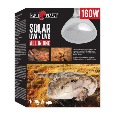 Žárovka REPTI PLANET Solar UVA & UVB (160 W)