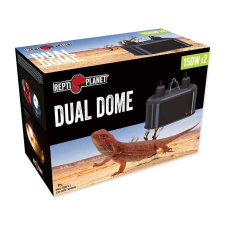 Osvětlení REPTI PLANET Dual Dome 2 x 150W