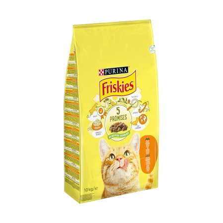 Friskies s kuřetem a přidanou zeleninou 10 kg
