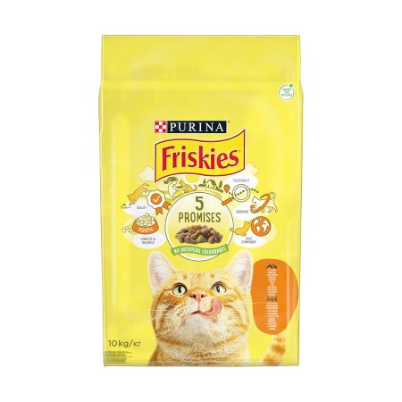 Friskies s kuřetem a přidanou zeleninou 10 kg