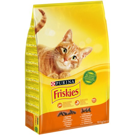 Friskies s kuřetem a přidanou zeleninou 10 kg