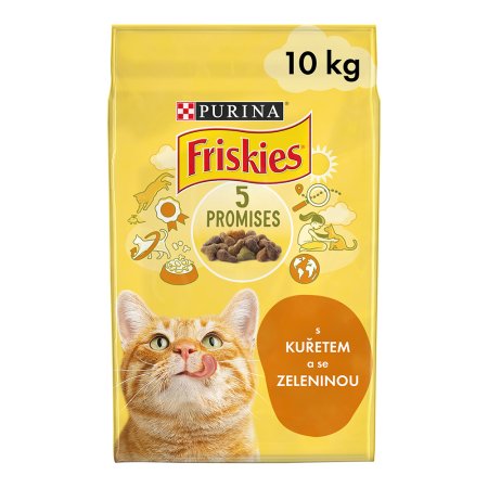 Friskies s kuřetem a přidanou zeleninou 10 kg