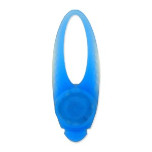 Přívěsek DOG FANTASY LED silikon modrý