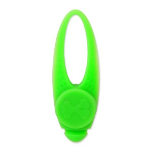 Přívěsek DOG FANTASY LED silikon zelený