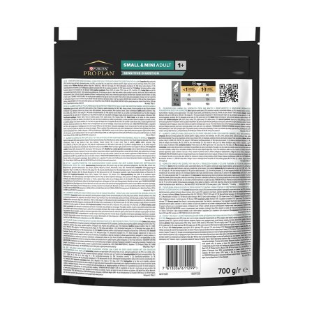 PRO PLAN Small & Mini Adult Sensitive Digestion granule pro psy jehněčí 700 g
