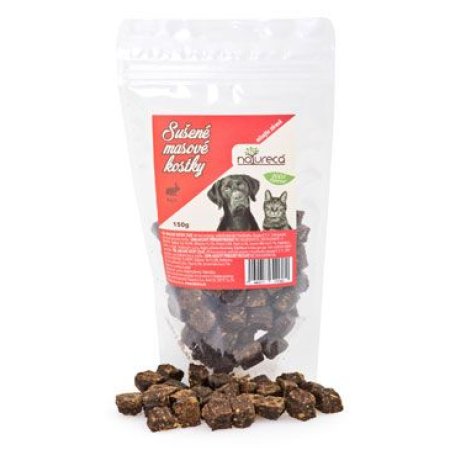 NATURECA pochoutka Masové kostky-Zajíc, 100%maso 150g